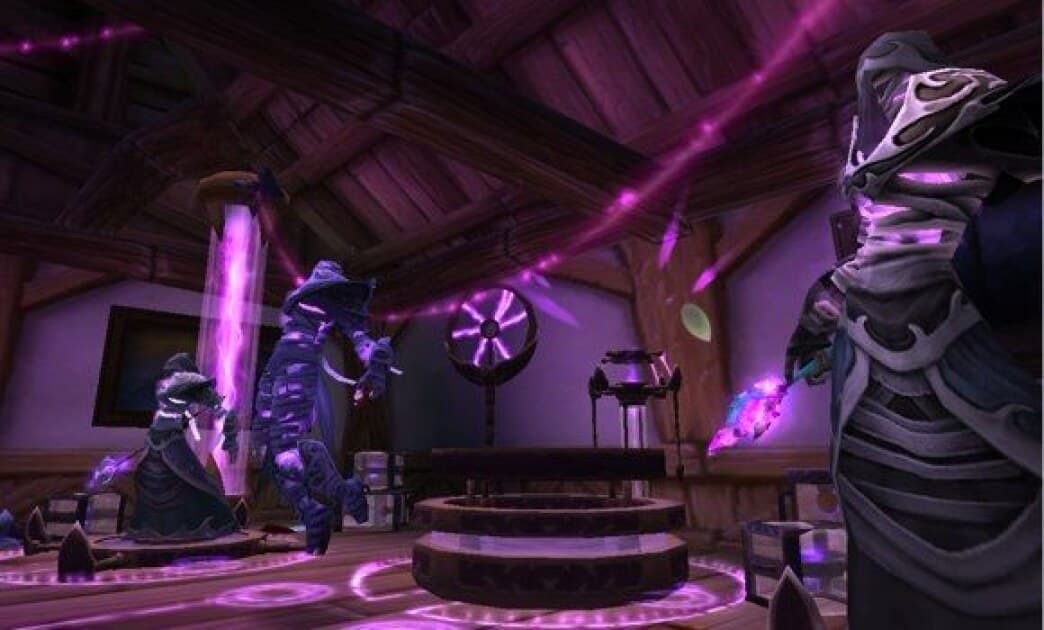 The Transmogrification vendor in World of Warcraft
